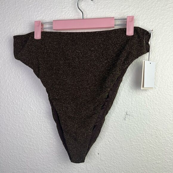 Good American sparkle good waist cheeky bikini bottom size 6 (3xl) - Picture 3 of 3